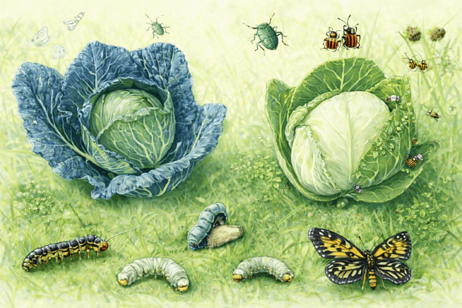 सब्जी व फसलों को नुकसान पहुंचाने वाले प्रमुख कीटों की पहचान