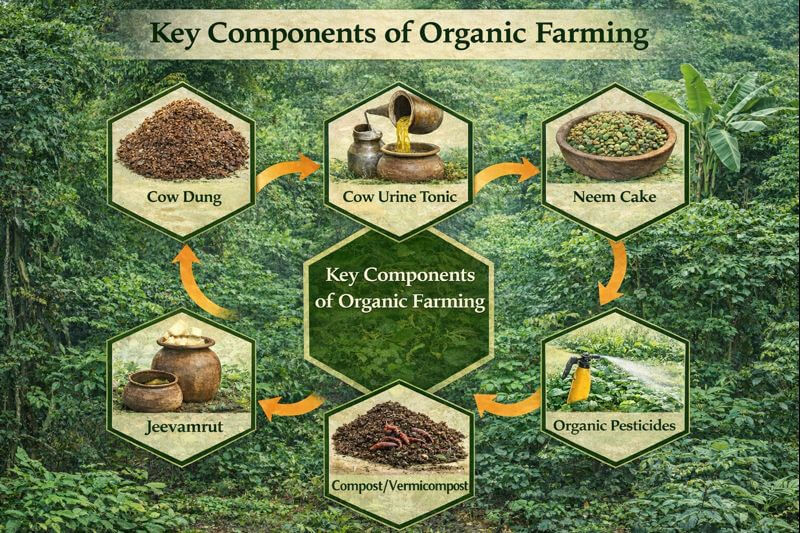 Key components organic farming