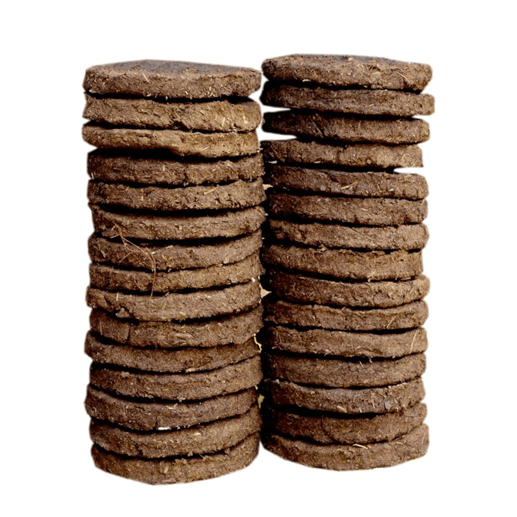 Holy cow dung cake for Pooja, hawan, yagya