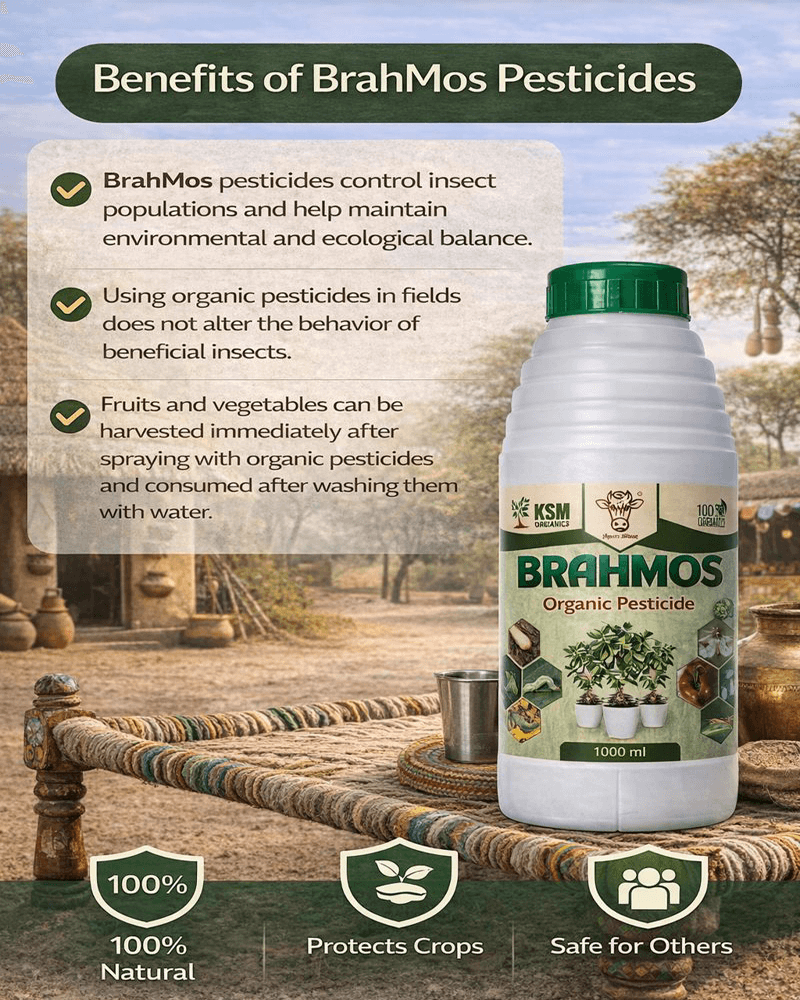 Brahmos Organic Pesticides for crops, vegetables